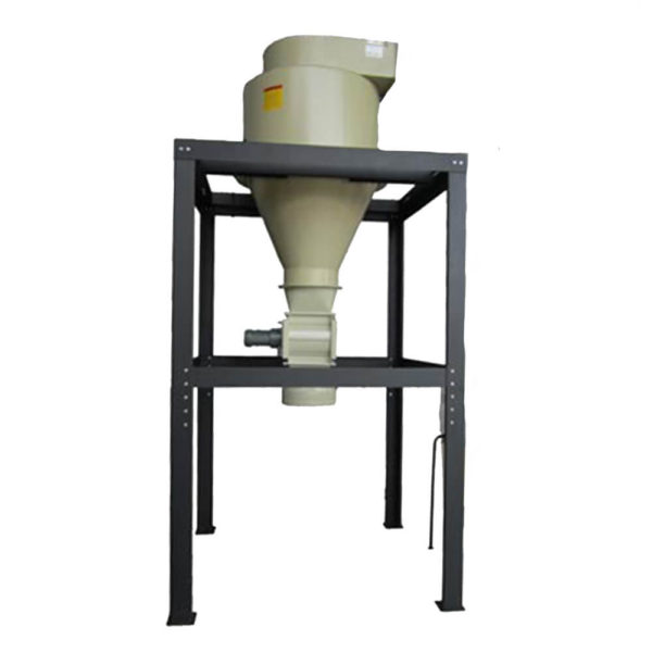 Cyclone Separator with Rotary Airlock — Typhoon Dust Collection